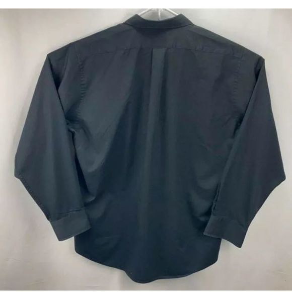 Chaps Regular Fit Twill Button Down Large - Picture 3 of 8